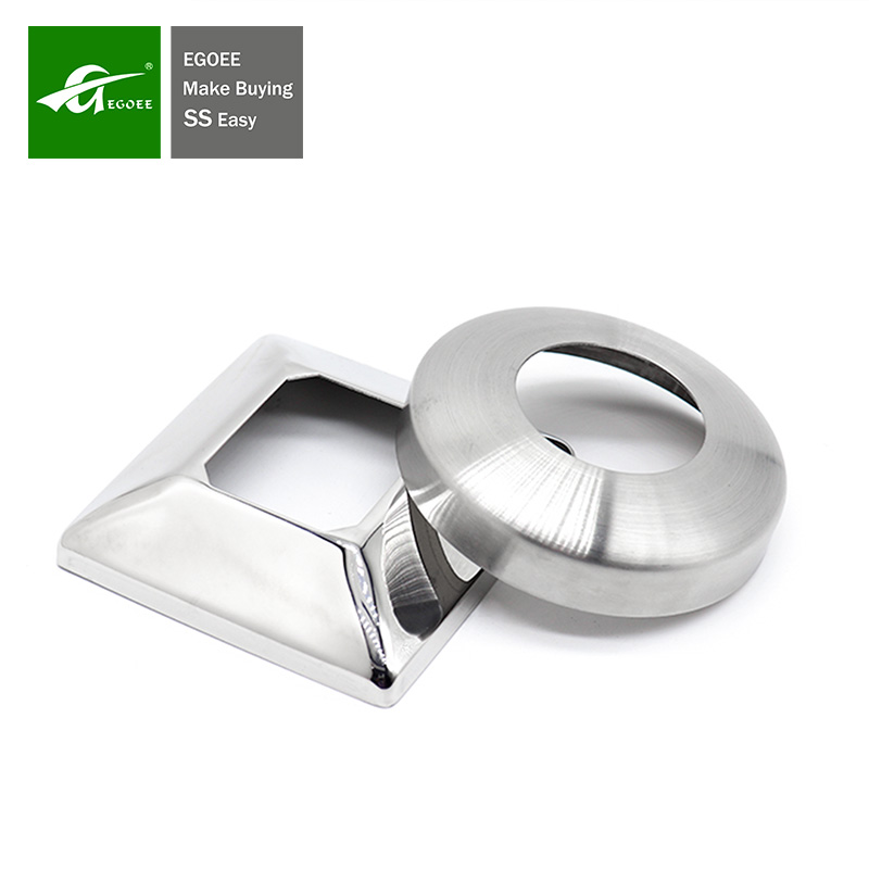 304 316 Stainless Steel Railing Base Cover